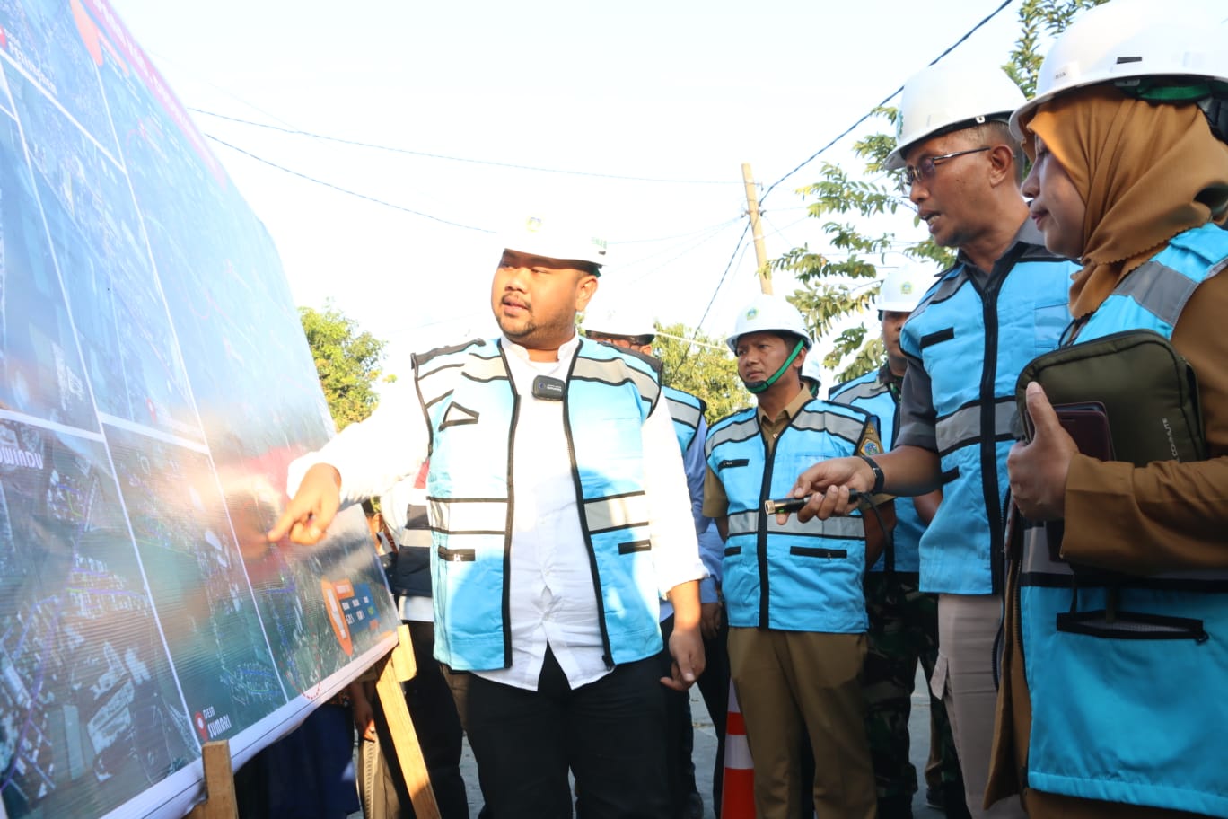 Pastikan Proyek SPAM Umbulan Selesai Tepat Waktu Dan Siapkan Reservoir Di 2024, Langkah Sang Bupati Atasi Krisis Air Di Duduksampeyan